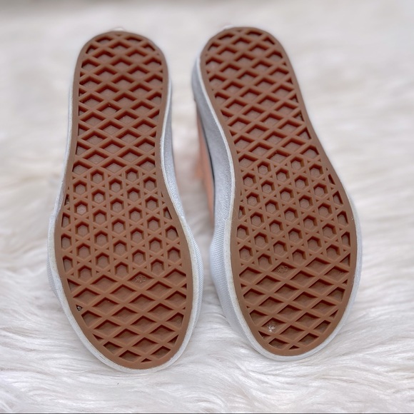 Vans SK8-Hi Zip Sneakers Girls Salmon/True White Sz 11.5 - Picture 6 of 8